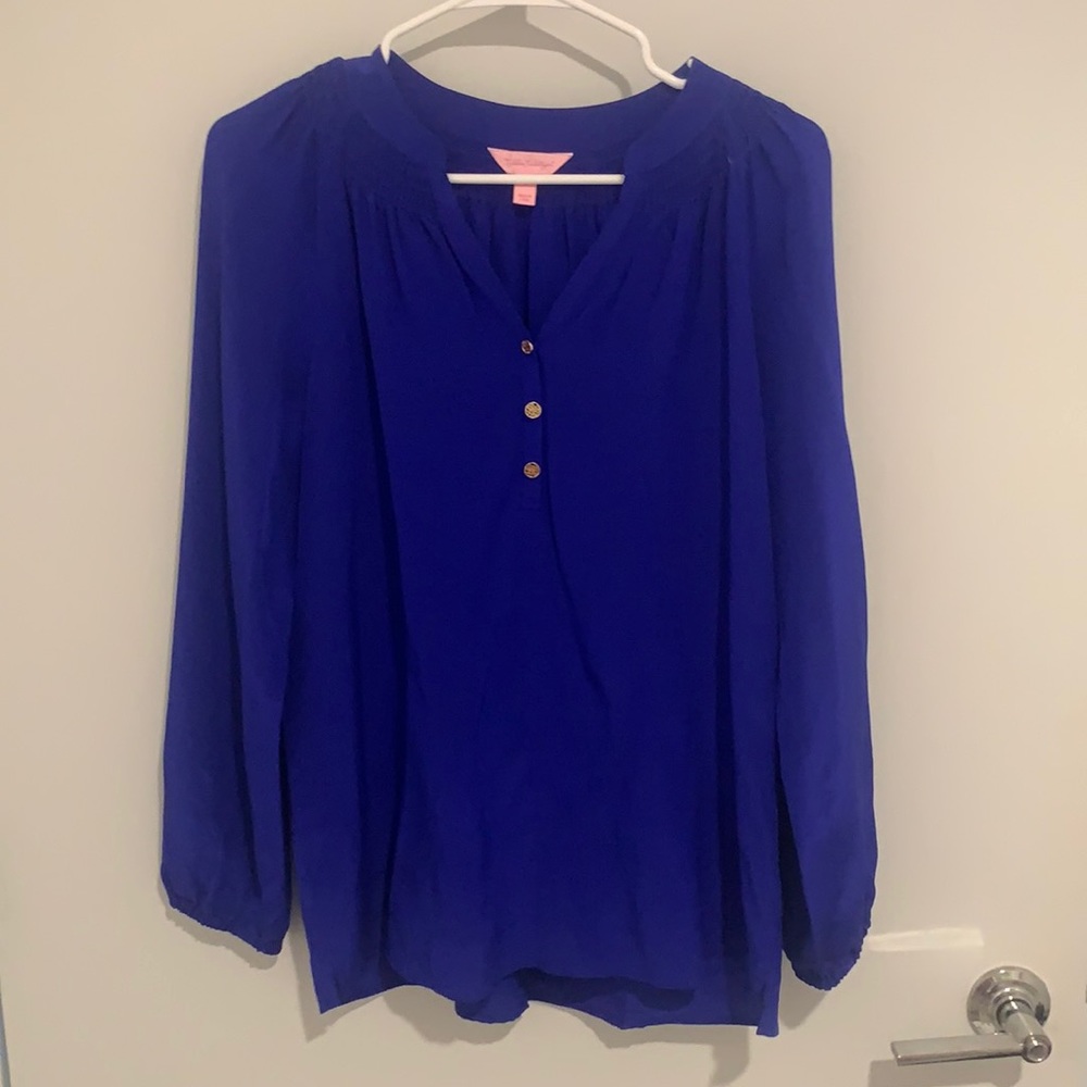 Lilly Pulitzer Elsa Silk Top NWOT